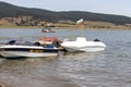 Panoramic view of Batak Reservoir, Bulgaria