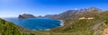 A panoramic view of the bay of Noordhoek,capetown,south africa,2