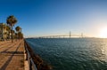 Panoramic view of bay Royalty Free Stock Photo