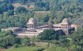 islamic ancient architecture, baz bahadur palace mandav, madhya pradesh, India Royalty Free Stock Photo