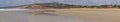 Panoramic view of the beach at Anglesea, Victoria Royalty Free Stock Photo
