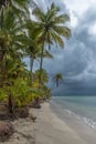 Panoramic view of the beach of Boca del Drago Royalty Free Stock Photo