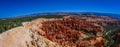 Panoramic view of beautiful Bryce Canyon National Park, Utah, Royalty Free Stock Photo