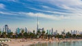 Panoramic view of beautiful city Dubai