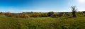Panoramic view of beautiful countryside landscape in Sweden Royalty Free Stock Photo
