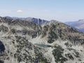 Panoramic view from Rila mountain, Bulgaria