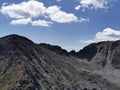 Panoramic view from Rila mountain, Bulgaria