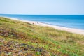 Panoramic view of beautiful nature on the Baltic Sea