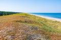 Panoramic view of beautiful nature on the Baltic Sea