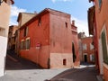 Panoramic view of beautiful Roussillon, Provence, France. Royalty Free Stock Photo