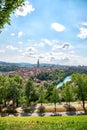 Panoramic view of Berne, Switzerland