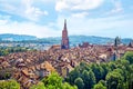 Panoramic view of Berne, Switzerland