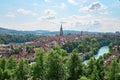 Panoramic view of Berne, Switzerland