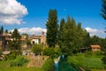 Panoramic view of Bevagna in Umbria