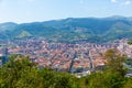 Panoramic view of Bilbao cityscape Royalty Free Stock Photo