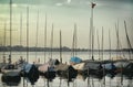Panoramic View of the Binnenalster sailing yacht sports