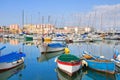 Panoramic view of Bisceglie. Puglia. Italy.