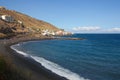 La Nea beach on the island of Tenerife, Canary Islands, Spain Royalty Free Stock Photo