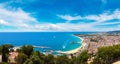 Panoramic view of Blanes Royalty Free Stock Photo