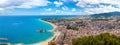 Panoramic view of Blanes Royalty Free Stock Photo