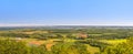 A panoramic view from the Blomidon park look off Royalty Free Stock Photo