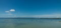 Panoramic view of Boca del toro beach