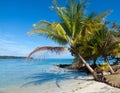 Panoramic view of Boca del toro beach