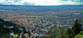 Panoramic view of Bogota, Colombia