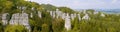 Panoramic view of Bohemian Paradise