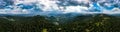 Panoramic view of Borjomi-Kharagauli National Park (BKNP) in Georgia