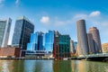 Panoramic view of Boston Royalty Free Stock Photo
