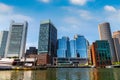 Panoramic view of Boston Royalty Free Stock Photo