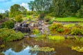 Panoramic view of Botanical Garden - Botanisk hage - floral exposition within Natural History Museum, Naturhistorisk museet in Royalty Free Stock Photo