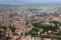 Panoramic view of Brasov city