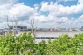 Panoramic view of Brussels city in Belgium