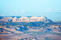 Panoramic view of Bryce Canyon in the haze, Utah Royalty Free Stock Photo