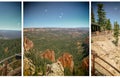 Panoramic view of Bryce Canyon National Park landscape, Utah Royalty Free Stock Photo
