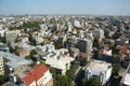 Panoramic view of Bucharest (Romania) Royalty Free Stock Photo