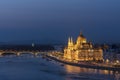 Panoramic view of Budapest, Hungary. Royalty Free Stock Photo