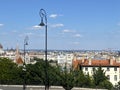 Panoramic view of Budapest from Fisherman\'s Bastion. Royalty Free Stock Photo