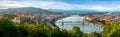 Panoramic view on Budapest