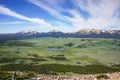 Panoramic view from Bunsen Peak, Yellowstone National Park, Wyoming