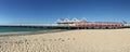 Panoramic view of Busselton jetty Busselton Western Australia