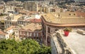 Panoramic view of cagliari city, sardinia island, italy Royalty Free Stock Photo