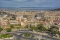 Panoramic view of cagliari city, sardinia island, italy Royalty Free Stock Photo