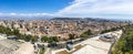 Panoramic view of Cagliari old town, Sardinia, Italy Royalty Free Stock Photo