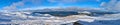 Cairngorm mountains panoramic view in winter