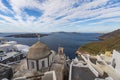 Fira village, Greece Royalty Free Stock Photo