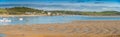 Panoramic view of the Camel Estuary