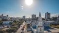 Panoramic view of Campina Grande, Paraiba, Brazil